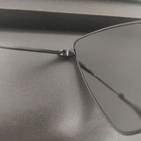 Sale Alloy Triangle Black Sunglasses Square PROTECT For Women Party Girl Brand Designer Female Fashion For Sun Glasses UV400