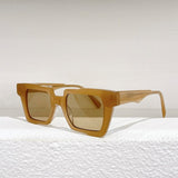 KUB Matte Maske K31 Square Irregular Sunglasses Men Fashion Original Classical Designer Acetate Solar Glasses with Original