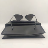 Sale Alloy Triangle Black Sunglasses Square PROTECT For Women Party Girl Brand Designer Female Fashion For Sun Glasses UV400