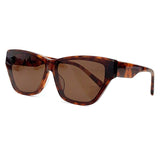 Retro Sunglasses Female Sexy Retro Metal Big Frame Cat's Eye Sunglasses Luxury Designer Gradient  Color Glasses Female