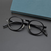 TIME WORN CLOTHING handmade acetate glasses frame for men and women  myopia  prescription round glasses frame