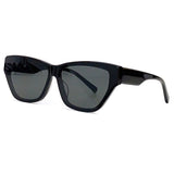 Retro Sunglasses Female Sexy Retro Metal Big Frame Cat's Eye Sunglasses Luxury Designer Gradient  Color Glasses Female