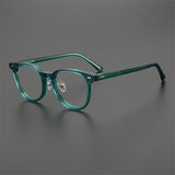 LS2060 Vintage trendy and artistic style myopia Men Women Frame Glasses  myopia  prescription oval eyeglass frame
