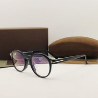 Women's Glasses Frames Tom For Eyewear Optical Lenses For Men TF5606 Round Acetate Reading Glasses For Men With Original Case