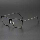 High Quality 6505 Glasses Frame Denmark Linde Titanium No Screw Korea Glasses Frames Optical Glasses