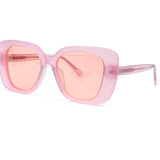 New Cat's Eye Sunglasses Women's Fashion Big Frame New Girl's Color Frame Women's Retro Gradient Lenses Women's Summer Sunglasse