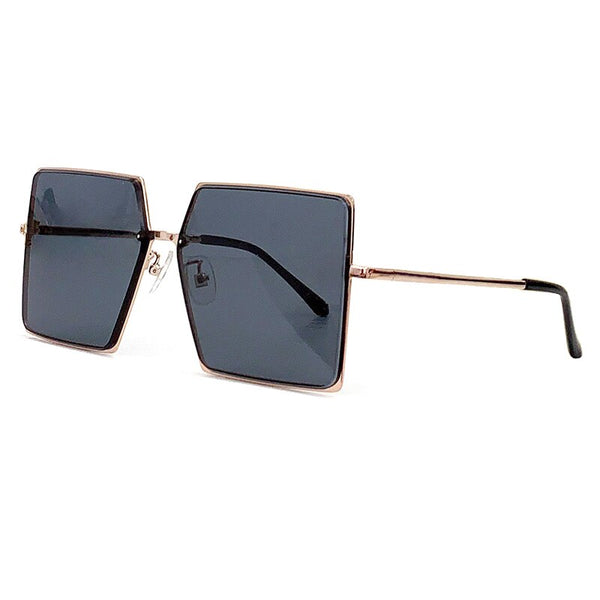 New Square  Sunglasses 2023 Fashion Candy-Colored Gradient Oversized Sunglasses  Design Summer Eyeglasses Eyewear