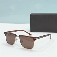 Acetate Luxury Sunglasses Female Male Tom For Rectangle Retro Sunglasses Women FT0997 Sunglasses Women Luxury Brand Designer