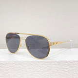 Pure Titanium Luxury Sunglasses 54Z Square Silver Eyeglasses Men Fashion Optical Uv400 Original Quality Eyewear with case