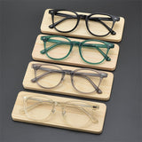 LS2060 Vintage trendy and artistic style myopia Men Women Frame Glasses  myopia  prescription oval eyeglass frame