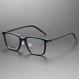Square Glasses Frame For Men 1844 Denmark Titanium No Screw Korea Glasses Frames Optical Ultra-light Business Frame Glasses