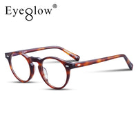 Eyeglow 5187 Designer Eyeglasses Frame Women's Glasses Frame for Men Round Retro Clear Glasses Prescription Glasses Frame