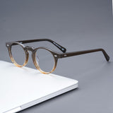 Eyeglow 5187 Designer Eyeglasses Frame Women's Glasses Frame for Men Round Retro Clear Glasses Prescription Glasses Frame
