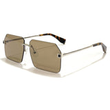 Luxury Rimless Sunglasses Women High Quality Summer Eyeglasses Fashion Female Sun Glasses Eyewear UV400