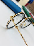 doubleG - G0608 OK Nearsighted Round lightweight Myopia Spectacles Glasses Everyday Use eyeglasses frame for women Blue Light Blocking Computer Reading/Gaming/TV/Phones