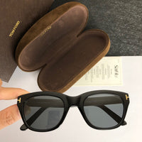 New Square James Bond 007 TF Sunglasses TF237 Sunglasses for Men FT0237 Sun Glasses Women Super Star Celebrity Tom Driving Eyeglasses