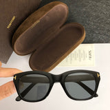 New Square James Bond 007 TF Sunglasses TF237 Sunglasses for Men FT0237 Sun Glasses Women Super Star Celebrity Tom Driving Eyeglasses