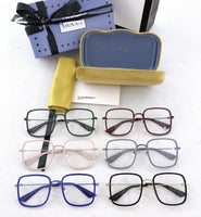 doubleG - G0455 Nearsighted Oversize lightweight Myopia Spectacles Glasses Everyday Use eyeglasses frame for women Blue Light Blocking Computer Reading/Gaming/TV/Phones