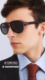Tom Man fordd- tf FT0779 Sunglasses for men women 2021 futuristic pilot sun glasses leopard Black vintage