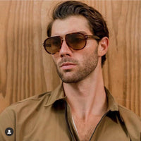Tom Man fordd- tf FT0779 Sunglasses for men women 2021 futuristic pilot sun glasses leopard Black vintage