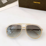 Tom Man fordd- tf FT0779 Sunglasses for men women 2021 futuristic pilot sun glasses leopard Black vintage