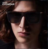 Tom Sunglasses ford TF Sunglasses Shape for women men uv400 Black leopard trendy FT0832 sun glasses oversized square sunglasses