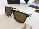 Tom Sunglasses ford TF Sunglasses Shape for women men uv400 Black leopard trendy FT0832 sun glasses oversized square sunglasses