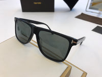 Tom Sunglasses ford TF Sunglasses Shape for women men uv400 Black leopard trendy FT0832 sun glasses oversized square sunglasses