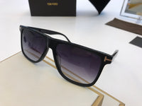 Tom Sunglasses ford TF Sunglasses Shape for women men uv400 Black leopard trendy FT0832 sun glasses oversized square sunglasses