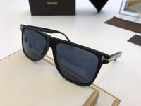 Tom Sunglasses ford TF Sunglasses Shape for women men uv400 Black leopard trendy FT0832 sun glasses oversized square sunglasses