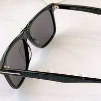 Tom Sunglasses ford TF Sunglasses Shape for women men uv400 Black leopard trendy FT0832 sun glasses oversized square sunglasses