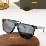 Tom Sunglasses ford TF Sunglasses Shape for women men uv400 Black leopard trendy FT0832 sun glasses oversized square sunglasses
