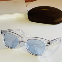 New Square James Bond 007 TF Sunglasses TF237 Sunglasses for Men FT0237 Sun Glasses Women Super Star Celebrity Tom Driving Eyeglasses