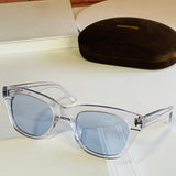 New Square James Bond 007 TF Sunglasses TF237 Sunglasses for Men FT0237 Sun Glasses Women Super Star Celebrity Tom Driving Eyeglasses