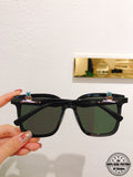 【COD/Ready Stock】S quality Gentle GM FLATBA  HER 01 black Acetate sunglasses Son Ye Jin style Oversized with Complete White Package Box Cloth Card New Style Women's Korean Version Sunglasses Ins Fashion UV400 Protection
