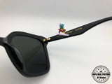 【COD/Ready Stock】S quality Gentle GM FLATBA  HER 01 black Acetate sunglasses Son Ye Jin style Oversized with Complete White Package Box Cloth Card New Style Women's Korean Version Sunglasses Ins Fashion UV400 Protection