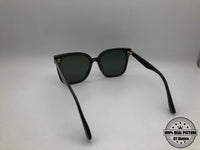 【COD/Ready Stock】S quality Gentle GM FLATBA  HER 01 black Acetate sunglasses Son Ye Jin style Oversized with Complete White Package Box Cloth Card New Style Women's Korean Version Sunglasses Ins Fashion UV400 Protection