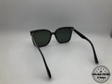 【COD/Ready Stock】S quality Gentle GM FLATBA  HER 01 black Acetate sunglasses Son Ye Jin style Oversized with Complete White Package Box Cloth Card New Style Women's Korean Version Sunglasses Ins Fashion UV400 Protection