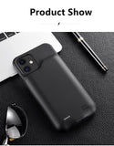 10000mAh Battery Case for iPhone 13 Pro 12 11 Pro Max Smart Power Bank Charging Charger Cover for iPhone XS Max XR 7 8 Plus SE 2
