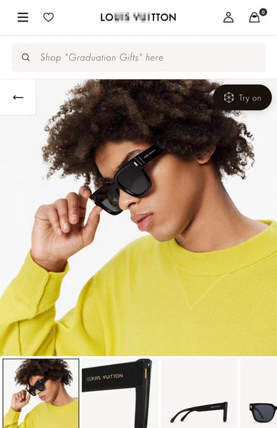 LOUI VUITT- Escape Square Frame Sunglasses for Men Women Z1496W Popular Color Frame Luxury V Brand Damier Design 2022 Fashion Women Uv400