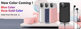10000mAh Battery Case for iPhone 13 Pro 12 11 Pro Max Smart Power Bank Charging Charger Cover for iPhone XS Max XR 7 8 Plus SE 2