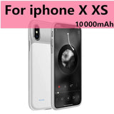 10000mAh Battery Case for iPhone 13 Pro 12 11 Pro Max Smart Power Bank Charging Charger Cover for iPhone XS Max XR 7 8 Plus SE 2