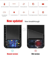 Battery case For Samsung Galaxy S10 S10e Silicone Shockproof Battery charger case Slim power bank case Cover ForSamsung S10 Plus