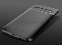 Battery case For Samsung Galaxy S10 S10e Silicone Shockproof Battery charger case Slim power bank case Cover ForSamsung S10 Plus
