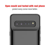 Battery case For Samsung Galaxy S10 S10e Silicone Shockproof Battery charger case Slim power bank case Cover ForSamsung S10 Plus