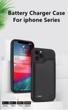 10000mAh Battery Case for iPhone 13 Pro 12 11 Pro Max Smart Power Bank Charging Charger Cover for iPhone XS Max XR 7 8 Plus SE 2