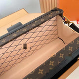 LOUI VUITT Fashion V brand Bag For Woman M46120 America Crossbody Handbag Shoulder Messenger Box Bag Petite Malle East West Women bag