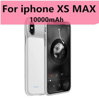 10000mAh Battery Case for iPhone 13 Pro 12 11 Pro Max Smart Power Bank Charging Charger Cover for iPhone XS Max XR 7 8 Plus SE 2
