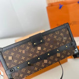 LOUI VUITT Fashion V brand Bag For Woman M46120 America Crossbody Handbag Shoulder Messenger Box Bag Petite Malle East West Women bag