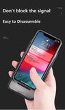 10000mAh Battery Case for iPhone 13 Pro 12 11 Pro Max Smart Power Bank Charging Charger Cover for iPhone XS Max XR 7 8 Plus SE 2